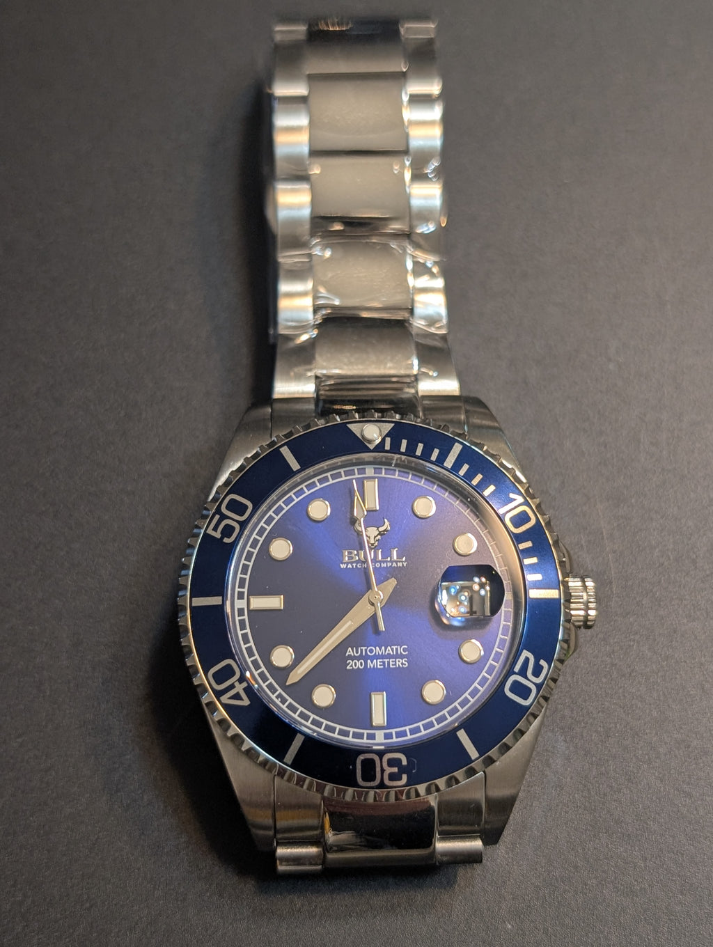 Belgian Blue Mechanical Diver