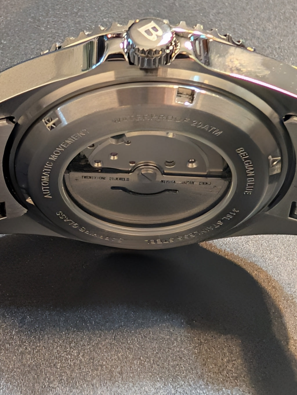 Belgian Blue Mechanical Diver