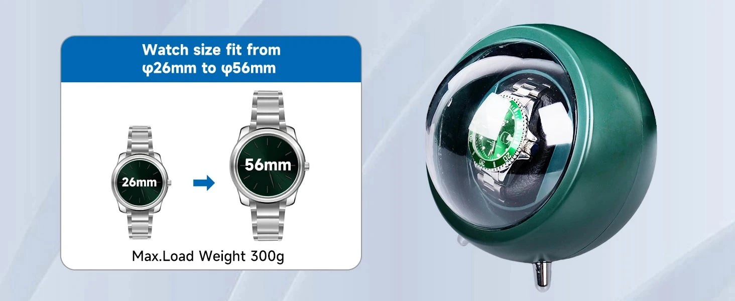 Unique Watch Winders Box for Automatic Watches Usb Power Globally Motor Mechanical Watch Rotate Stand Box Fashion Decoration