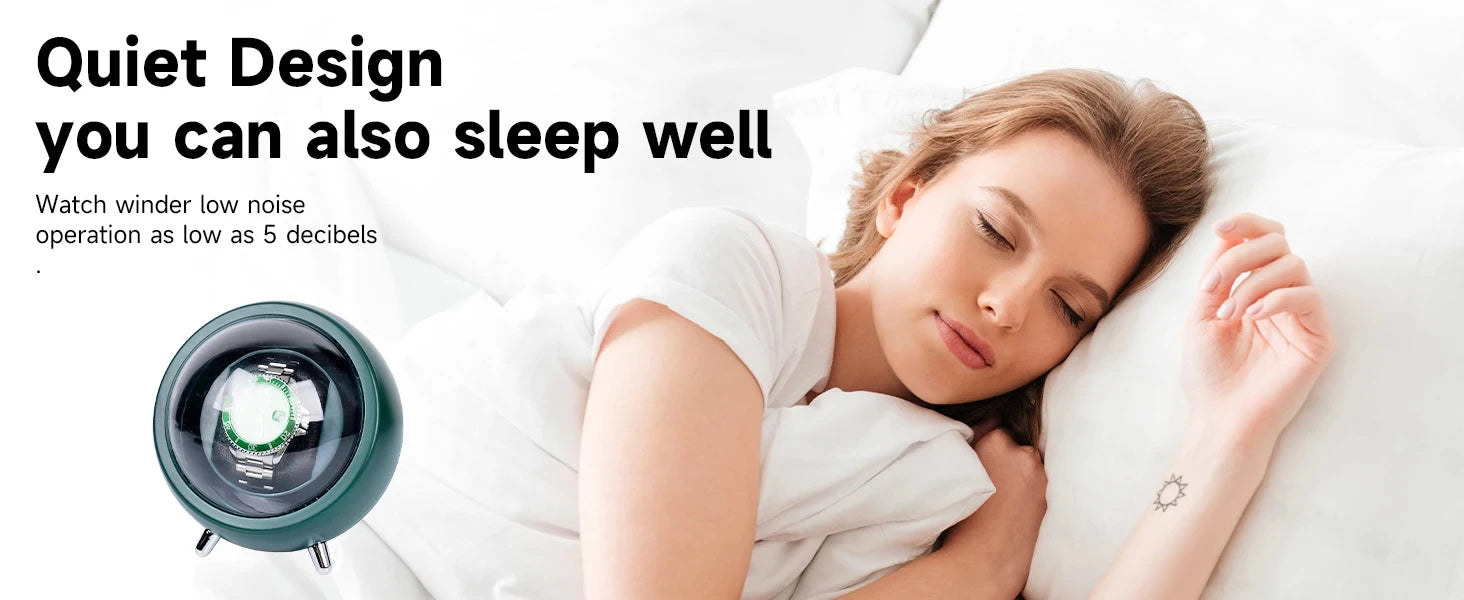 Unique Watch Winders Box for Automatic Watches Usb Power Globally Motor Mechanical Watch Rotate Stand Box Fashion Decoration