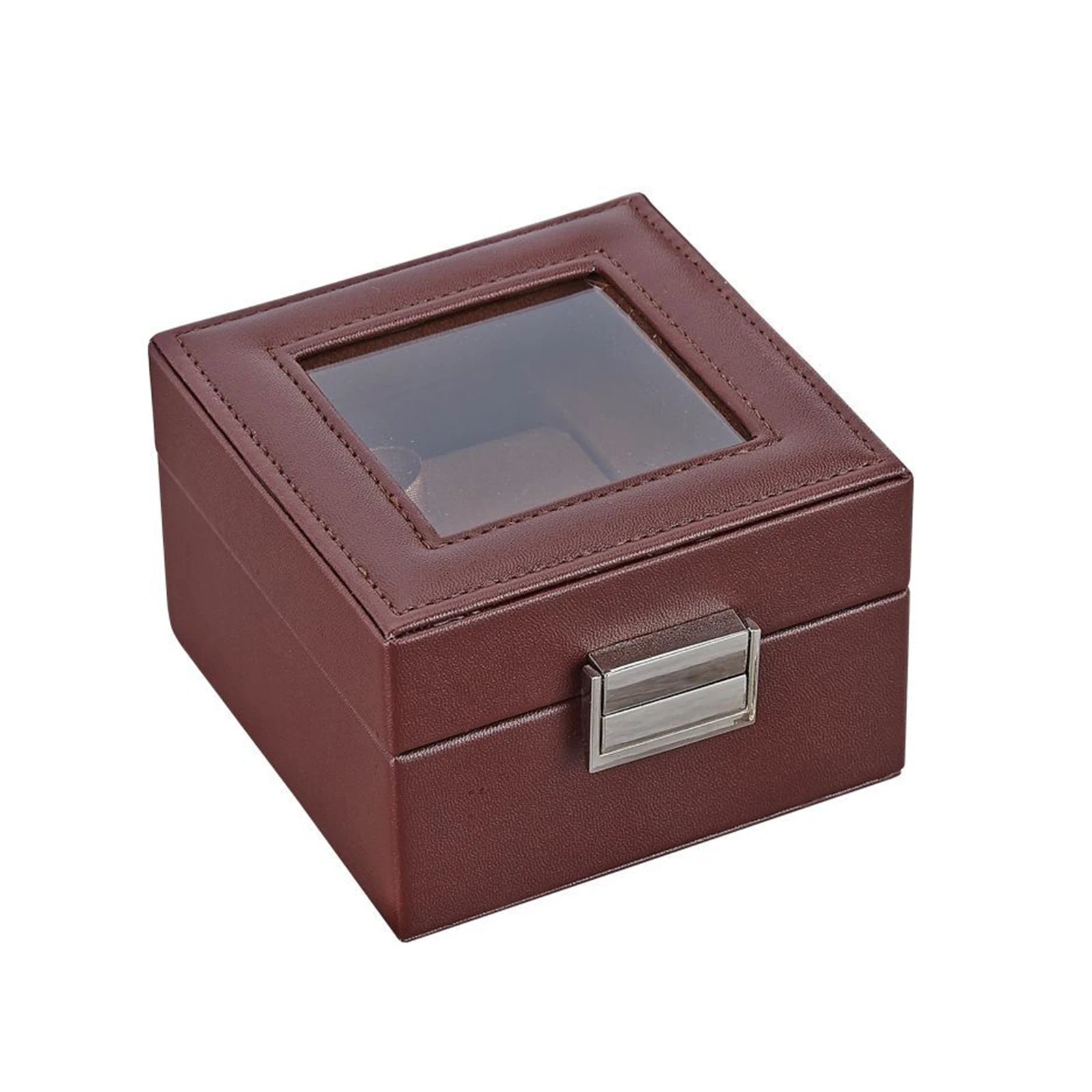 Watch Box ,  Watch Storage Watch Holder Organizer, Watch Display Case with Glass Lid
