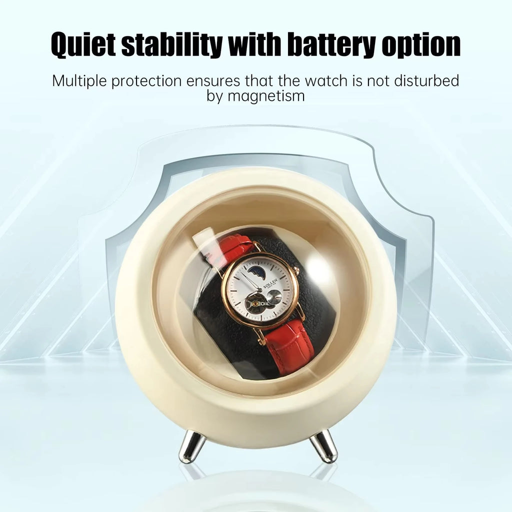 Unique Watch Winders Box for Automatic Watches Usb Power Globally Motor Mechanical Watch Rotate Stand Box Fashion Decoration
