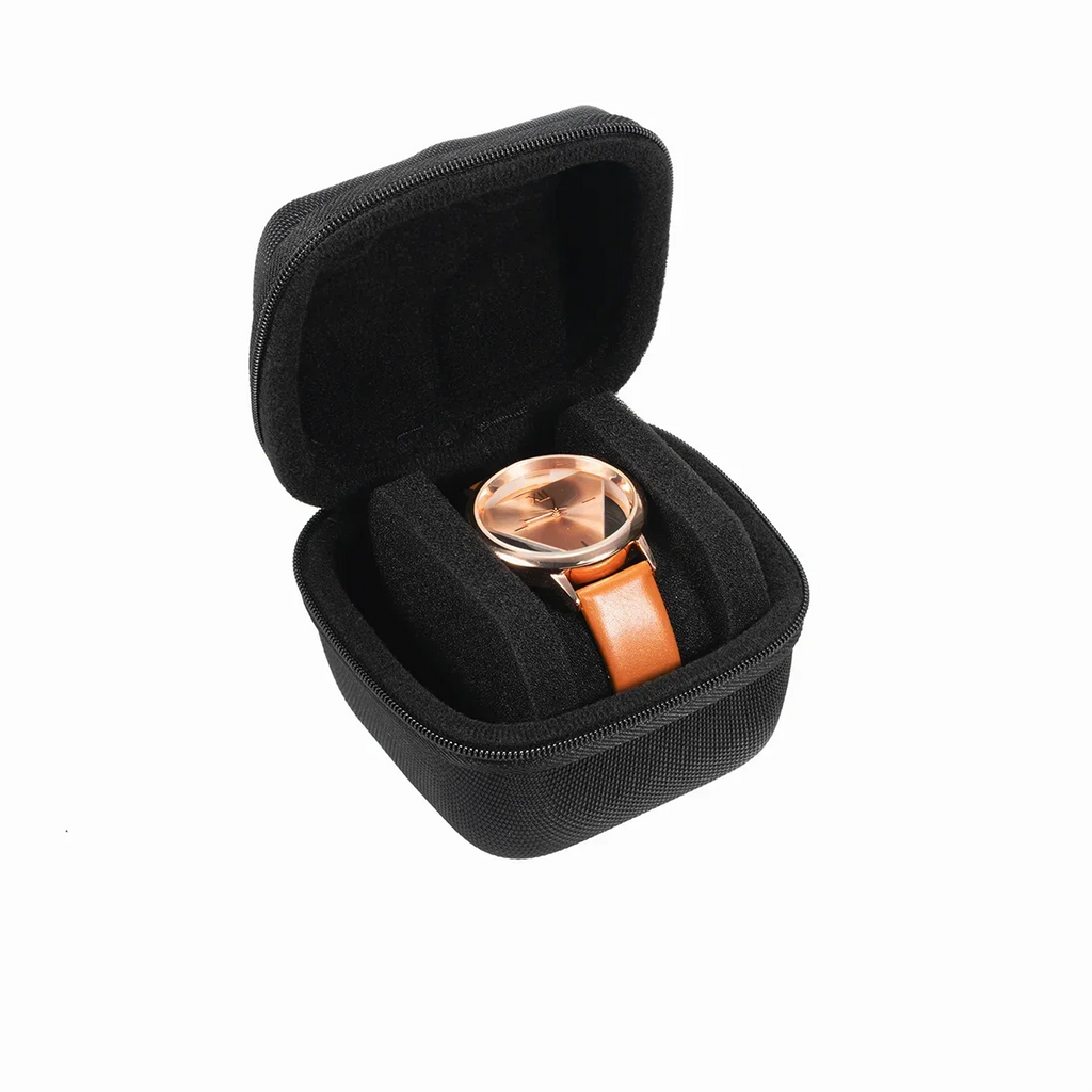 Watch Box Organizer for Men or Women，Watch Travel Case Portable Storage Watch Display Holder for Wristwatches and Smart Watches