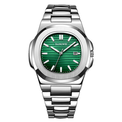 Bangwei Retro Square Luminous Quartz Watch